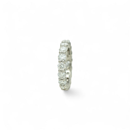 3.50ct. Eternity Ring | 3.75mm | 14K Solid Gold with E-F VS+ Lab-Grown Diamonds