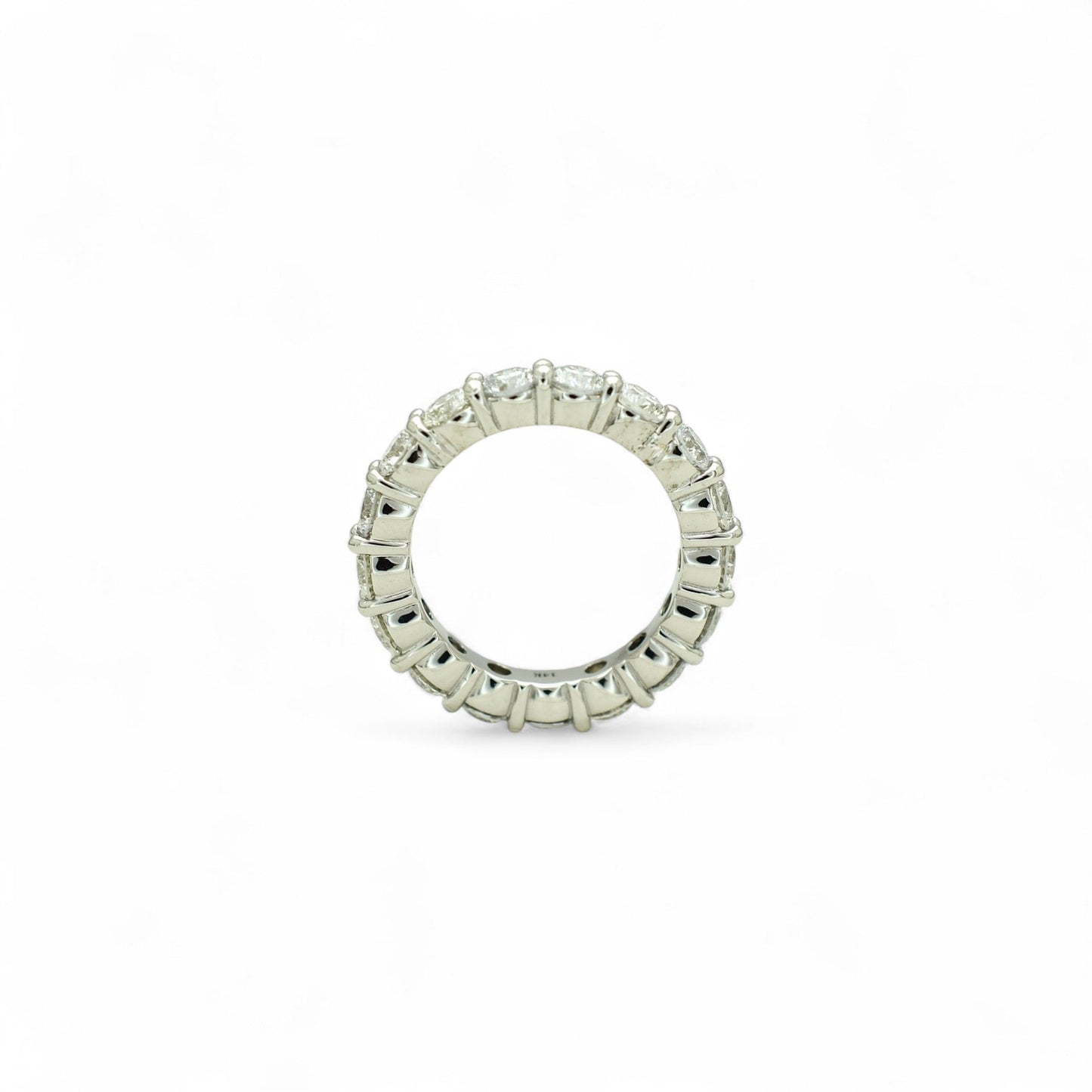 3.50ct. Eternity Ring | 3.75mm | 14K Solid Gold with E-F VS+ Lab-Grown Diamonds
