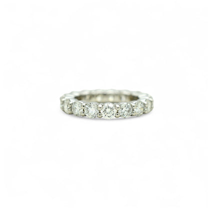 3.50ct. Eternity Ring | 3.75mm | 14K Solid Gold with E-F VS+ Lab-Grown Diamonds