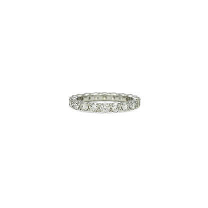 2.00ct. Eternity Ring | 3.00mm | 14K Solid Gold with E-F VS+ Lab-Grown Diamonds