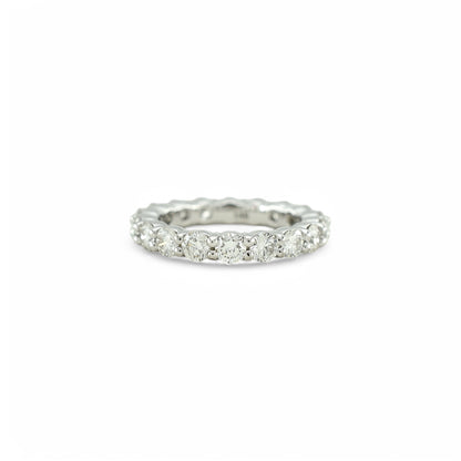 3.00ct. Eternity Ring | 3.50mm | 14K Solid Gold with E-F VS+ Lab-Grown Diamonds