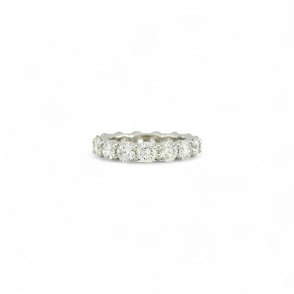4.80ct. Eternity Ring | 4.30mm | 14K Solid Gold with E-F VS+ Lab-Grown Diamonds