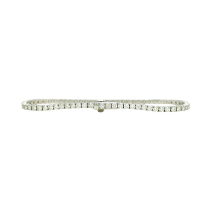 3-3.75ct. Lab-Grown Diamond Tennis Bracelet | 2.35mm | 14K Solid Gold with E-F VS+ Diamonds