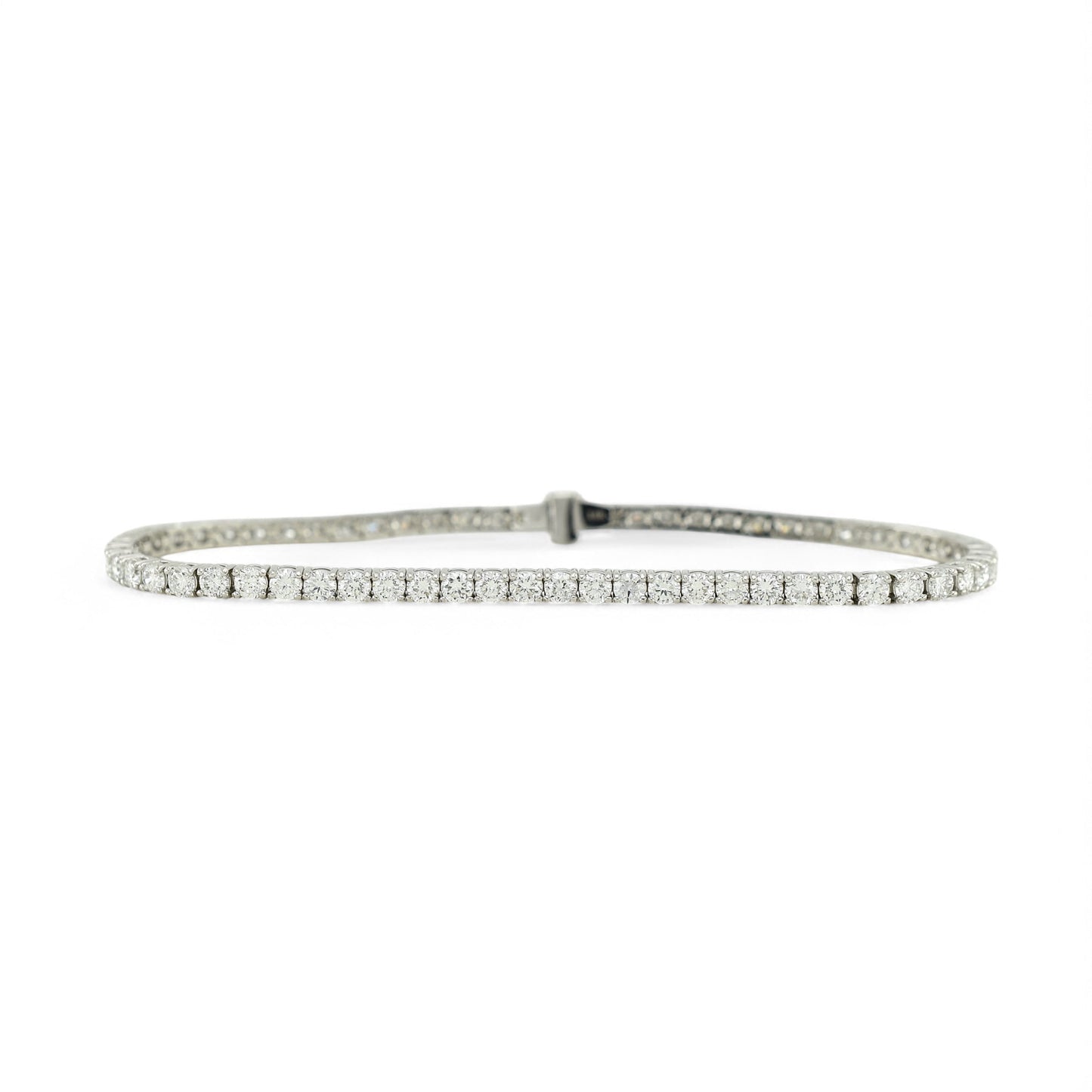 4-4.70ct. Lab-Grown DiamondTennis Bracelet | 2.65mm | 14K Solid Gold with E-F VS+ Diamonds