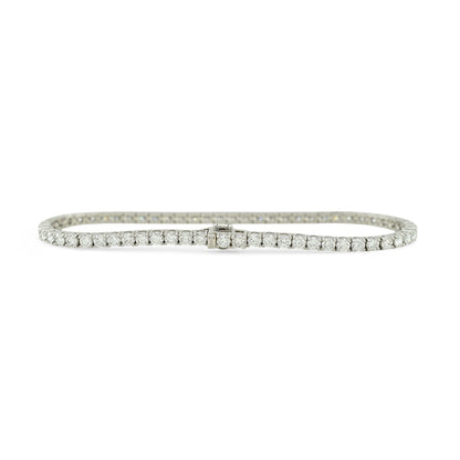 4-4.70ct. Lab-Grown DiamondTennis Bracelet | 2.65mm | 14K Solid Gold with E-F VS+ Diamonds