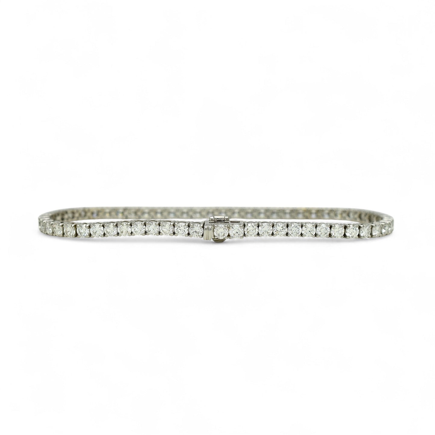 4.5-5.5ct. Lab-Grown Diamond Tennis Bracelet | 2.85mm | 14K Solid Gold with E-F VS+ Diamonds