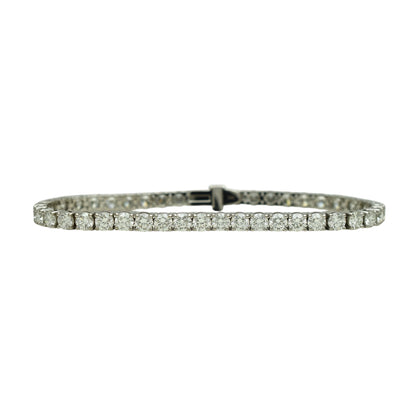 8-9.5ct. Lab-Grown Diamond Tennis Bracelet | 3.75mm | 14K Solid Gold with E-F VS+ Diamonds