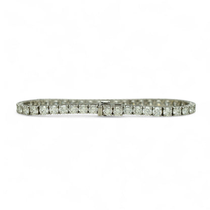 9ct. Lab-Grown Diamond Tennis Bracelet | 3.75mm | 14K Solid Gold with E-F VS+ Diamonds