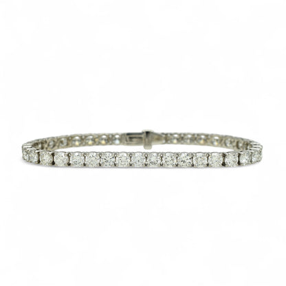 10.5-13ct. Lab-Grown Diamond Tennis Bracelet | 4.35mm | 14K Solid Gold with E-F VS+ Diamonds